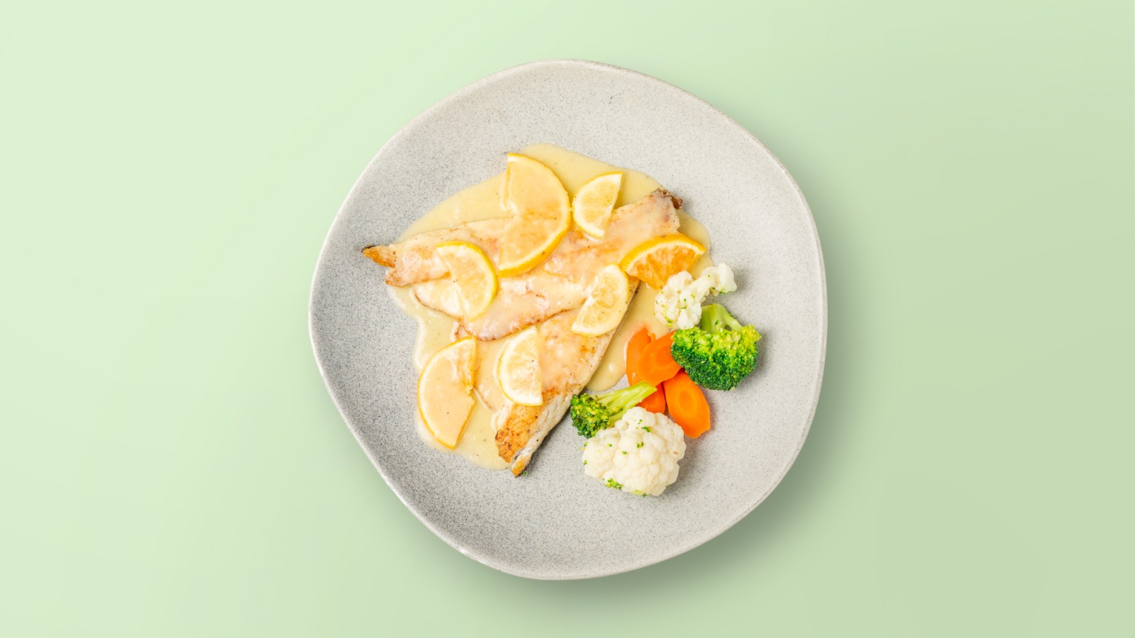 FILETO LEVREKU ME AGRUME / Bass Fillet with Citrus